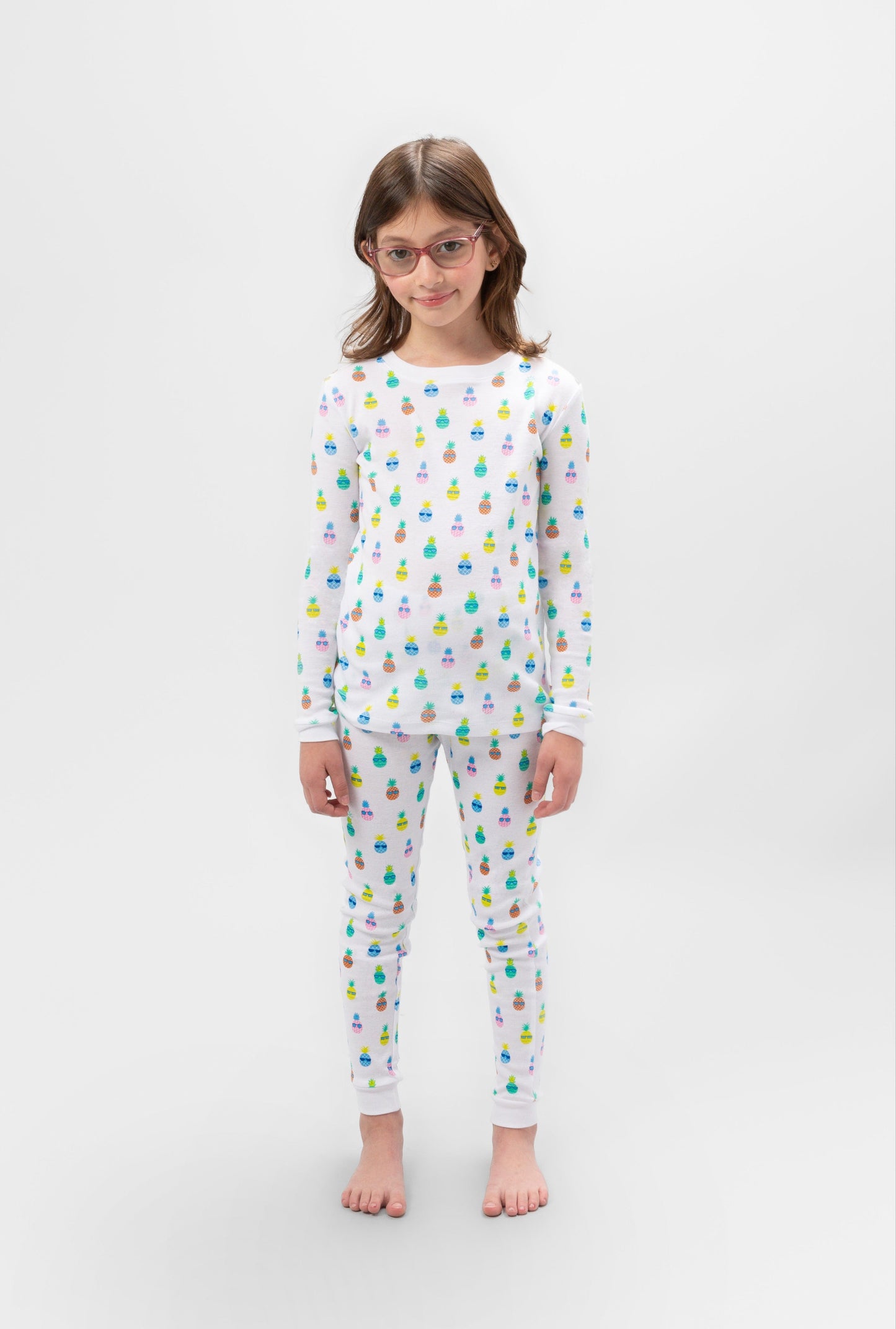 Pineapples Organic Cotton Pajama Set