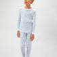Blue Stripes Organic Cotton Pajama Set