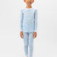 Blue Stripes Organic Cotton Pajama Set