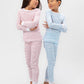 Blue Stripes Organic Cotton Pajama Set